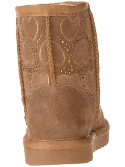 lamino Stiefel & Boots·Boots^Leder-Boots in Hellbraun