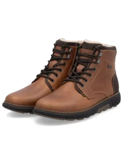 Leder-Boots in Hellbraun><noscript><img width=