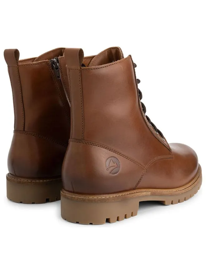 Leder-Boots in Hellbraun>TRAVELIN' Best