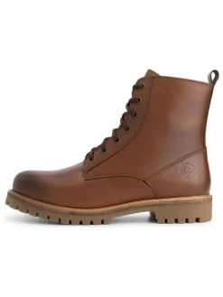 Leder-Boots in Hellbraun>TRAVELIN' Discount