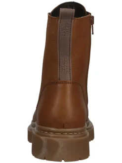 Leder-Boots in Hellbraun><noscript><img width=