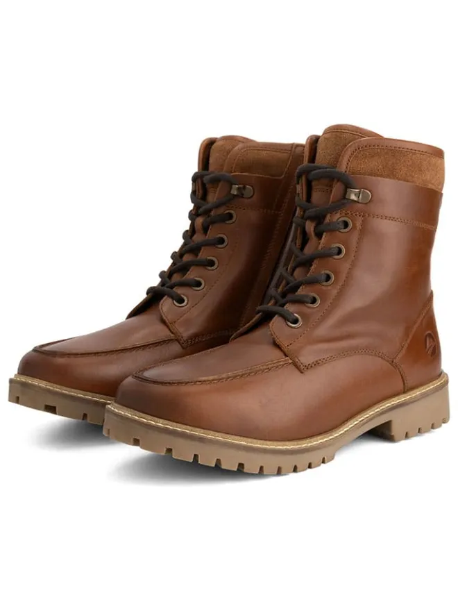 TRAVELIN' Stiefel & Boots^Leder-Boots in Hellbraun