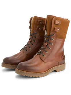TRAVELIN' Stiefel & Boots^Leder-Boots in Hellbraun