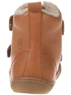 Leder-Boots in Hellbraun><noscript><img width=