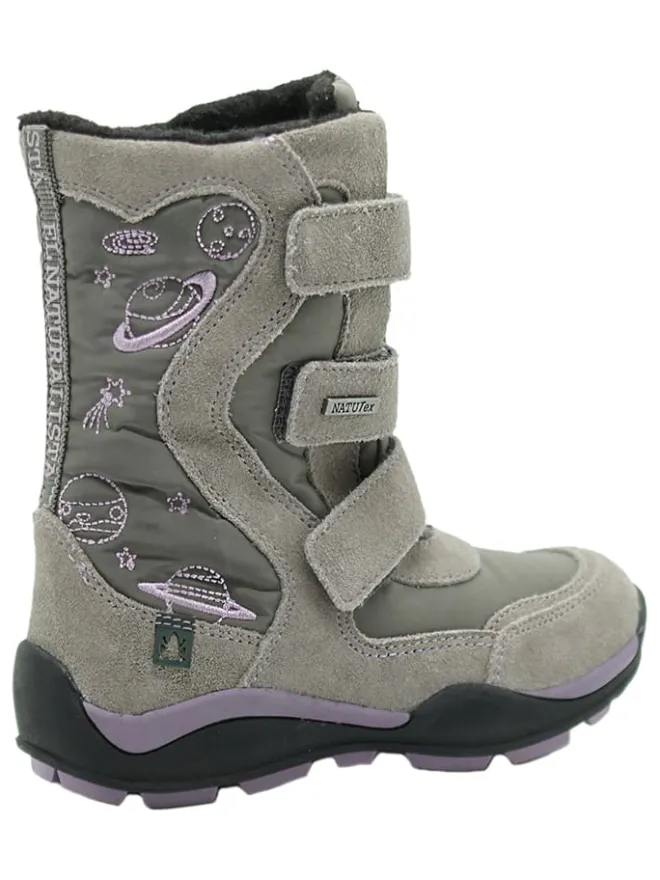 Leder-Boots in Khaki>El Naturalista Outlet