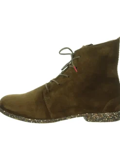 Leder-Boots in Khaki>Think! Sale