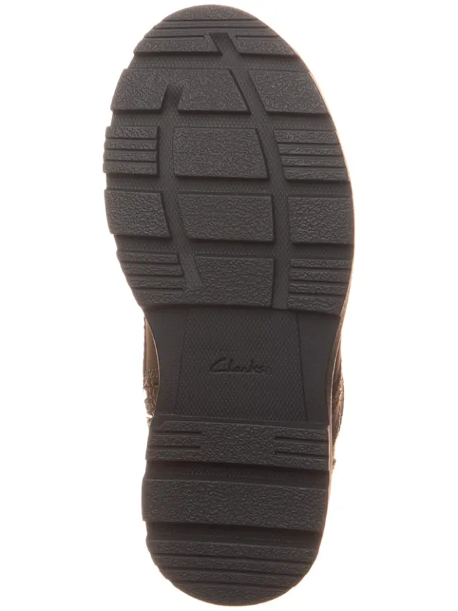 Leder-Boots in Khaki>Clarks