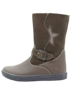 lamino Stiefel & Boots·Boots^Leder-Boots in Khaki
