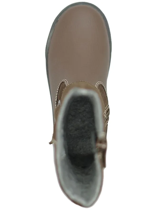 lamino Stiefel & Boots·Boots^Leder-Boots in Khaki
