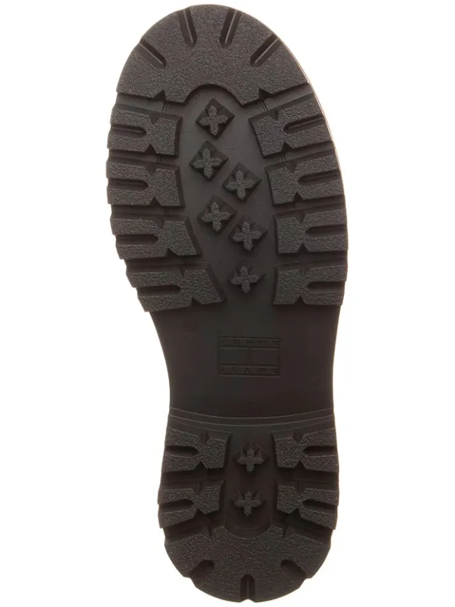 Leder-Boots in Khaki>Tommy Hilfiger Shoes Outlet