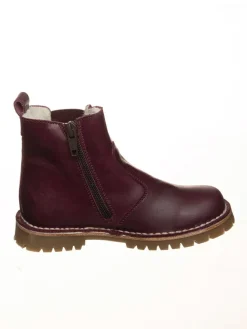 Leder-Boots in Lila>POM POM Clearance