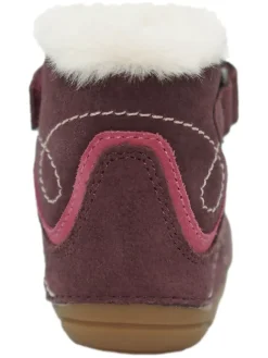 Leder-Boots in Lila><noscript><img width=