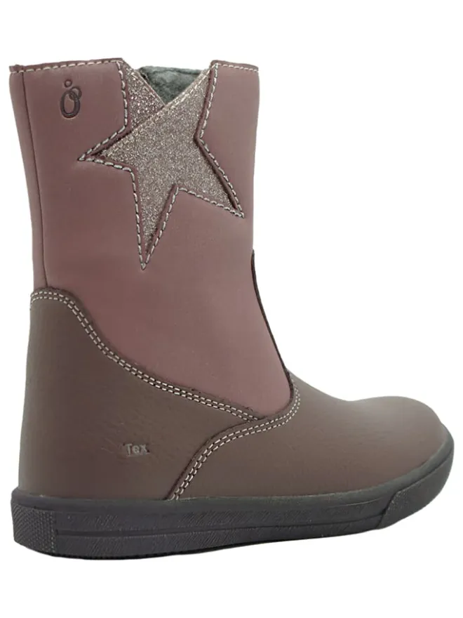 lamino Stiefel & Boots·Boots^Leder-Boots in Mauve