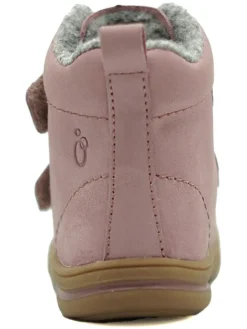 Leder-Boots in Rosa><noscript><img width=
