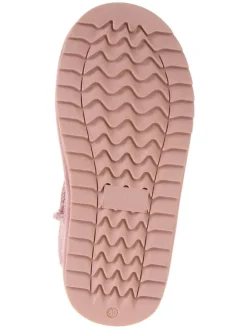 Leder-Boots in Rosa><noscript><img width=