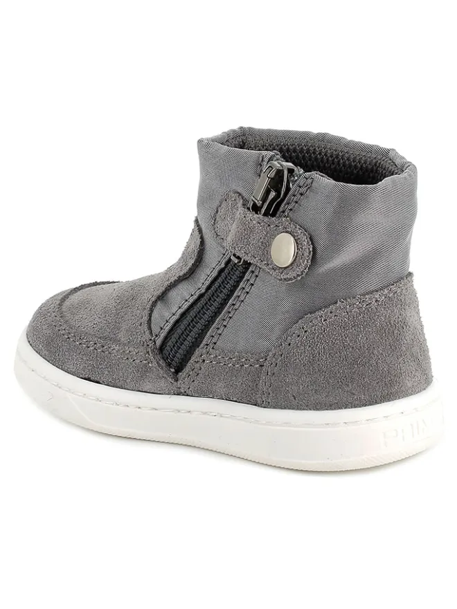 Leder-Boots in Rosa/ Grau>Primigi Hot