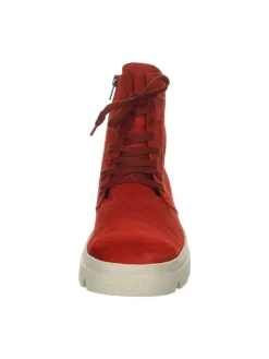 Leder-Boots in Rot><noscript><img width=