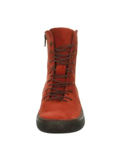 Leder-Boots in Rot><noscript><img width=