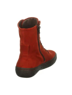 Leder-Boots in Rot><noscript><img width=