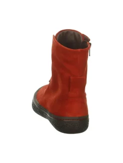 Leder-Boots in Rot><noscript><img width=