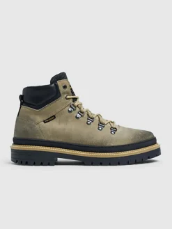 PME Legend Stiefel & Boots^Leder-Boots in Sand