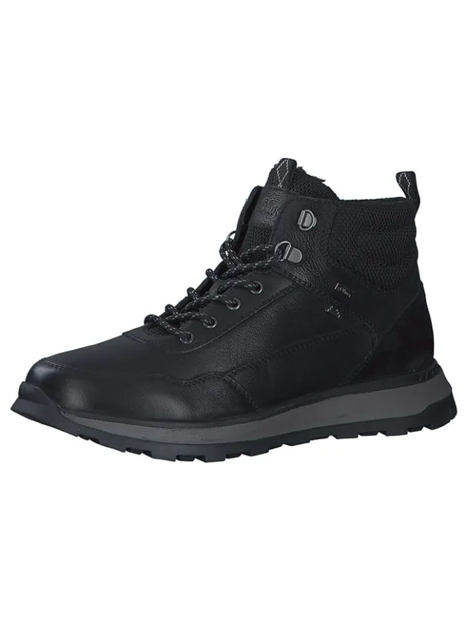 s.Oliver Stiefel & Boots^Leder-Boots in Schwarz