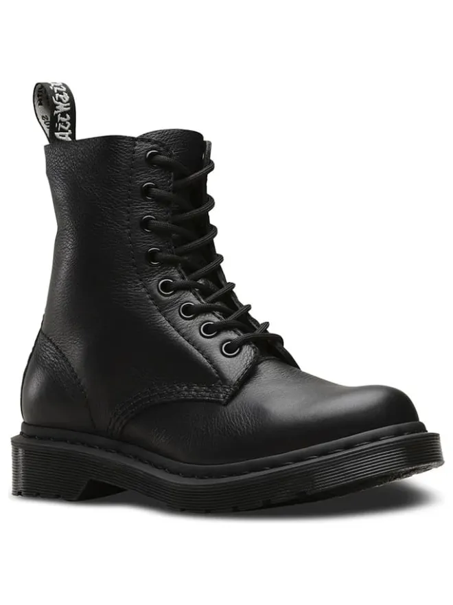 Dr. Martens Stiefel & Boots^Leder-Boots in Schwarz