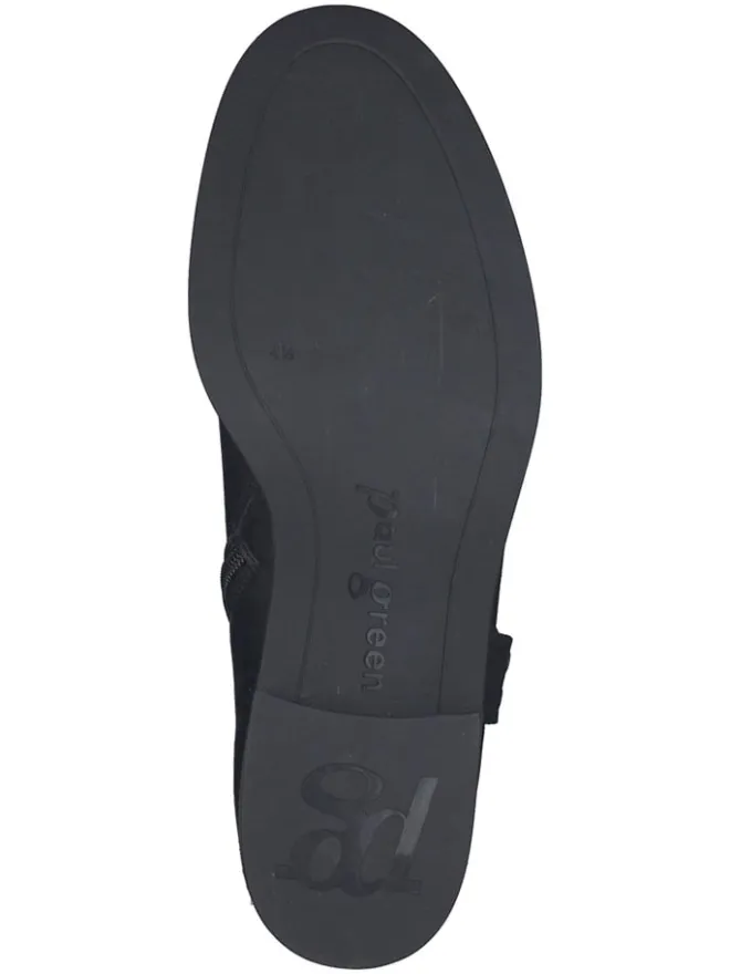 Leder-Boots in Schwarz>Paul Green Online