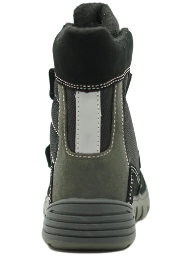 Leder-Boots in Schwarz>El Naturalista Sale