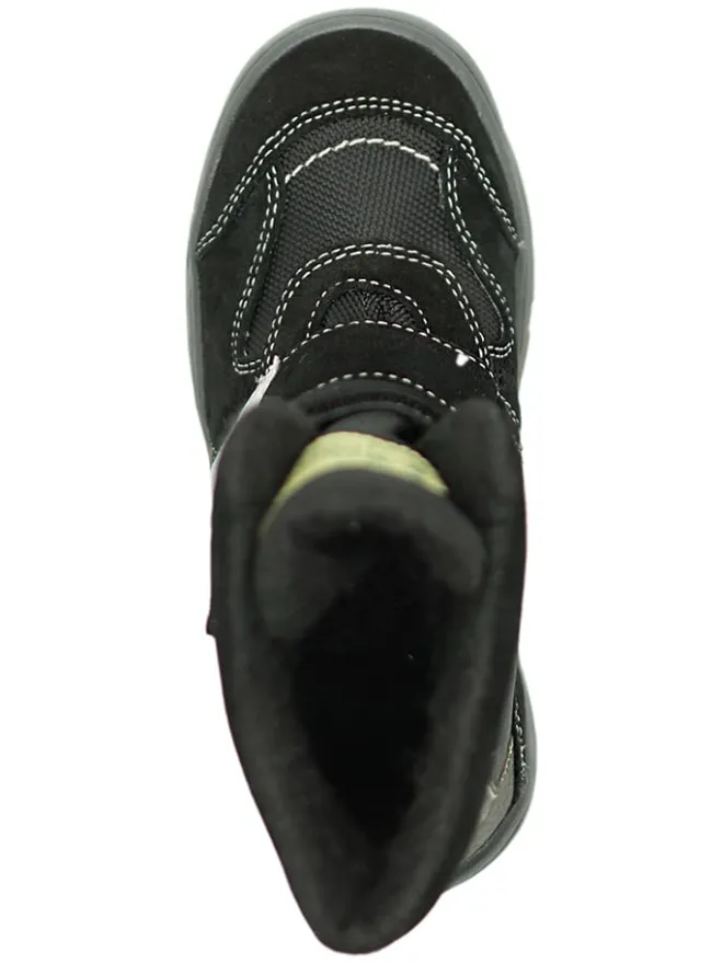 Leder-Boots in Schwarz>El Naturalista Sale