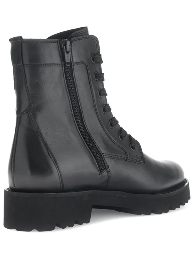 Leder-Boots in Schwarz>Gabor Online