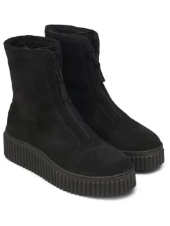 Marc O'Polo Shoes Stiefel & Boots^Leder-Boots in Schwarz