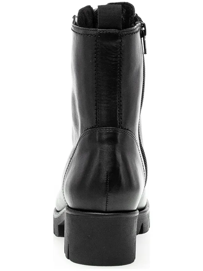 Leder-Boots in Schwarz>Gabor Hot