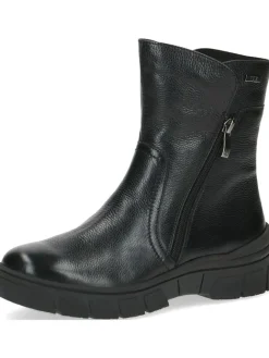 Caprice Stiefeletten^Leder-Boots in Schwarz