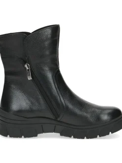 Caprice Stiefeletten^Leder-Boots in Schwarz