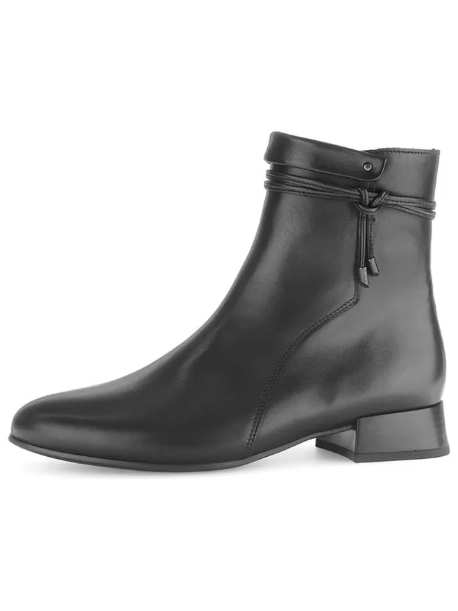 Gabor Stiefeletten^Leder-Boots in Schwarz