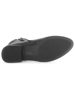 Gabor Stiefeletten^Leder-Boots in Schwarz