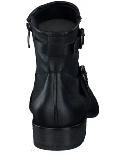 Paul Green Stiefel & Boots^Leder-Boots in Schwarz
