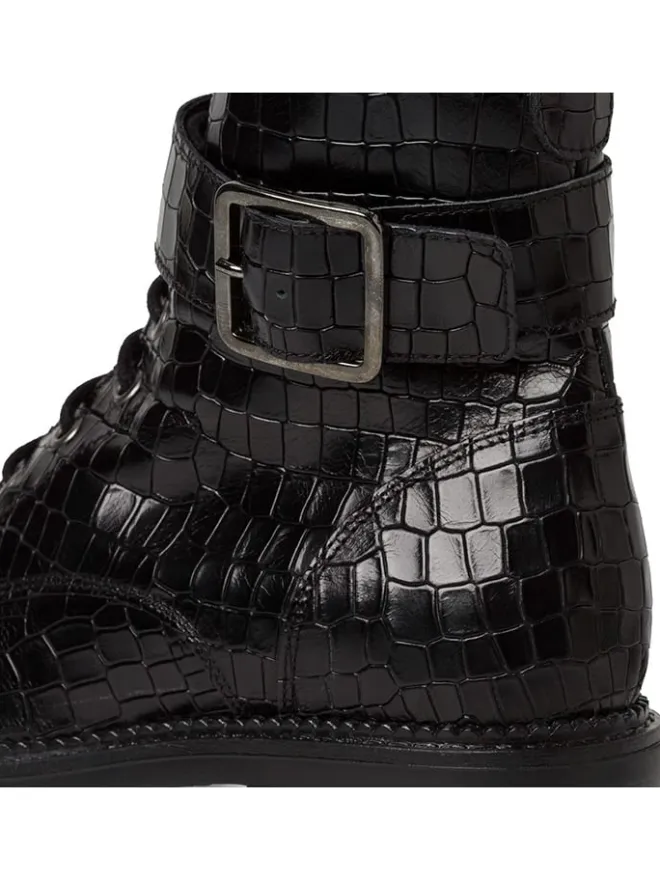 Tamaris Stiefeletten^Leder-Boots in Schwarz