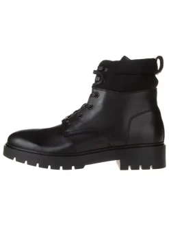 Calvin Klein Stiefel & Boots^Leder-Boots in Schwarz