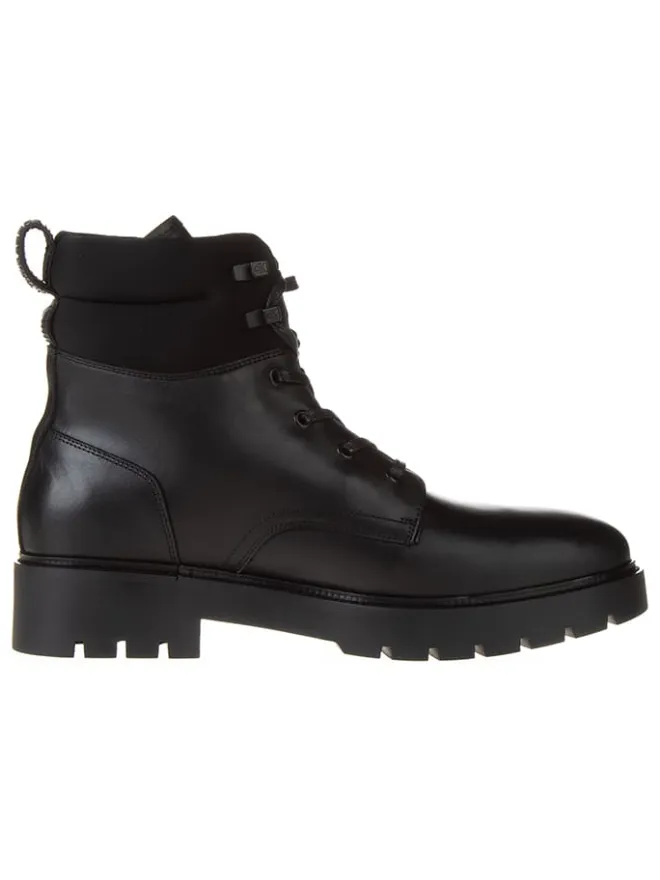 Calvin Klein Stiefel & Boots^Leder-Boots in Schwarz