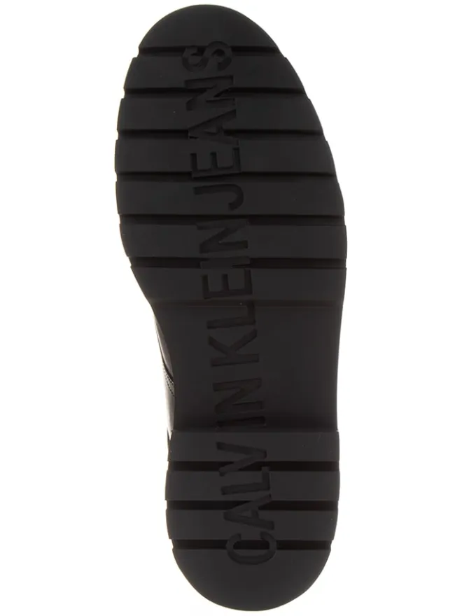 Calvin Klein Stiefel & Boots^Leder-Boots in Schwarz