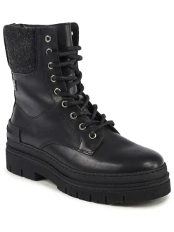 Tommy Hilfiger Shoes Stiefel & Boots^Leder-Boots in Schwarz
