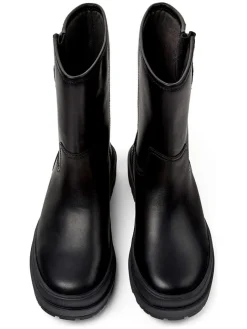 Camper Stiefel & Boots^Leder-Boots in Schwarz