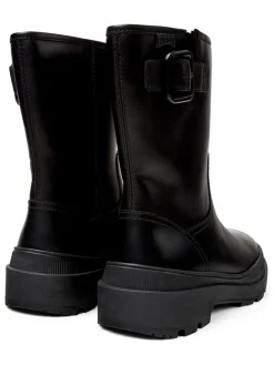 Camper Stiefel & Boots^Leder-Boots in Schwarz