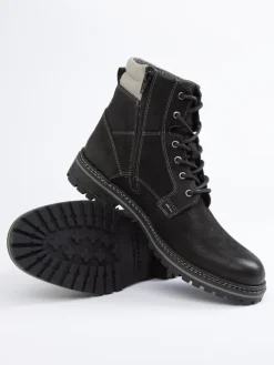 Leder-Boots in Schwarz>PAUL VESTERBRO Outlet