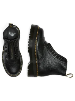 Leder-Boots in Schwarz>Dr. Martens
