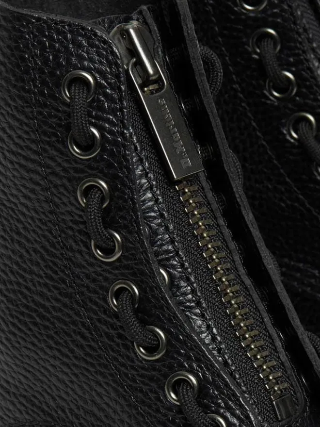 Leder-Boots in Schwarz>Dr. Martens