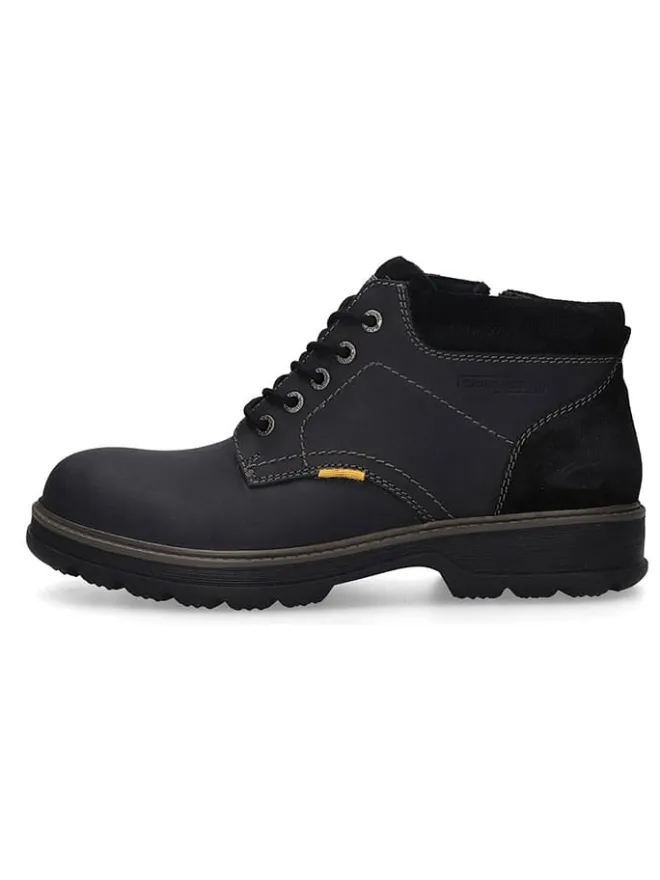 Camel Active Stiefel & Boots^Leder-Boots in Schwarz