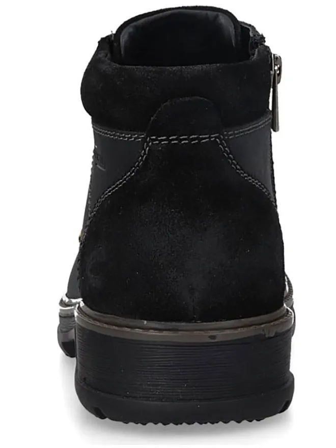 Camel Active Stiefel & Boots^Leder-Boots in Schwarz